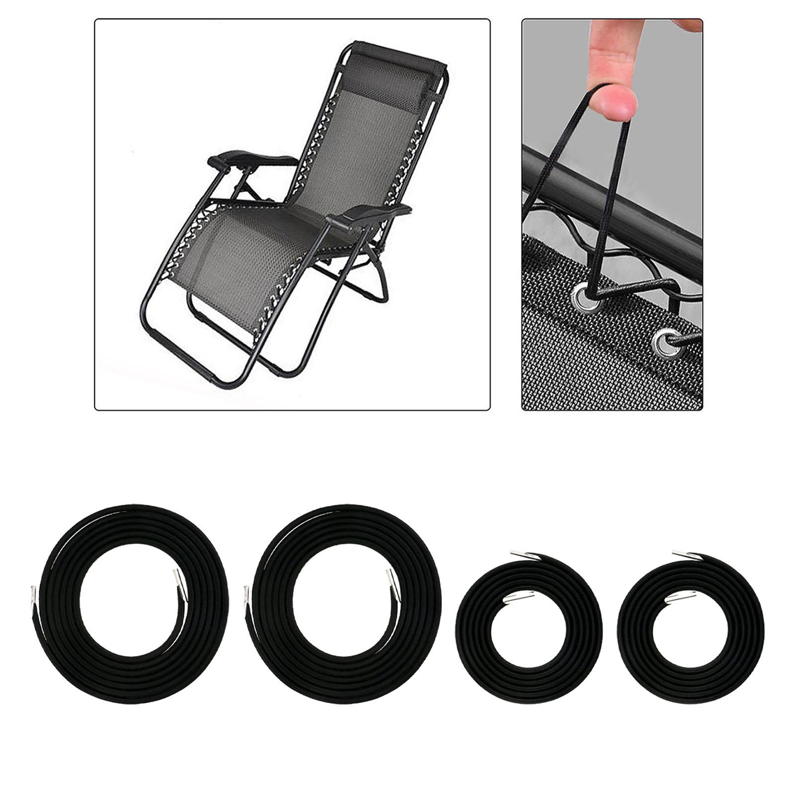 Outdoor Furniture Ofo - 4Pcs Elastic Cord Laces Replacement Cord