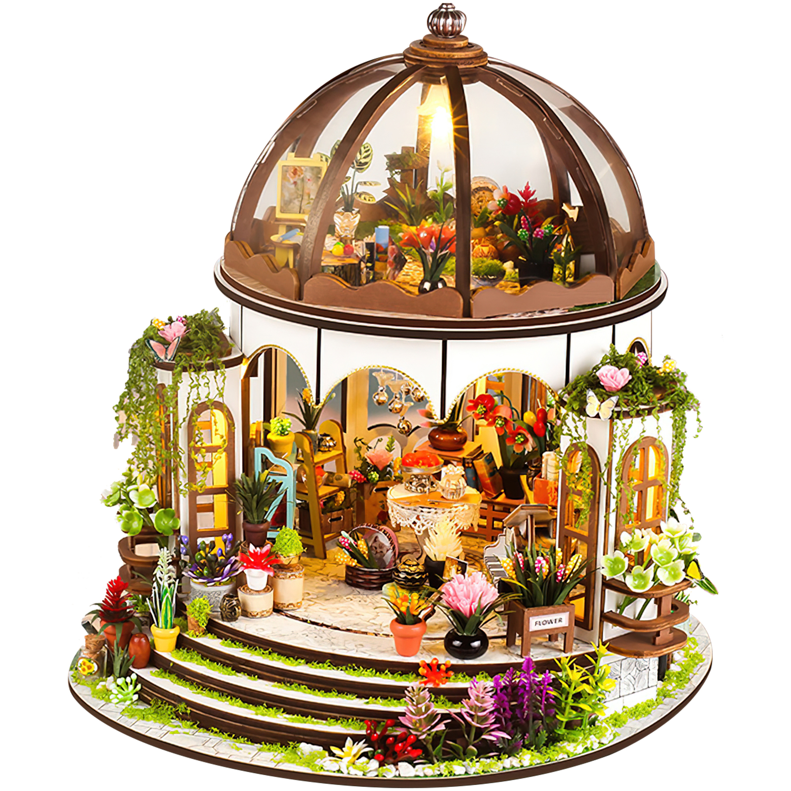 Outdoor Furniture Manufacturer - DIY Miniature Dollhouse Kit 3D Wooden
