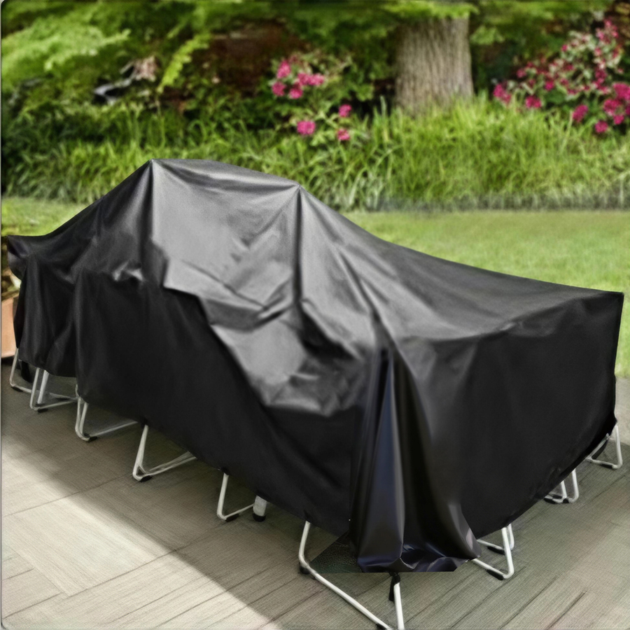 Outdoor Furniture Manufacturer - Durable Pure Black PVC Waterproof and