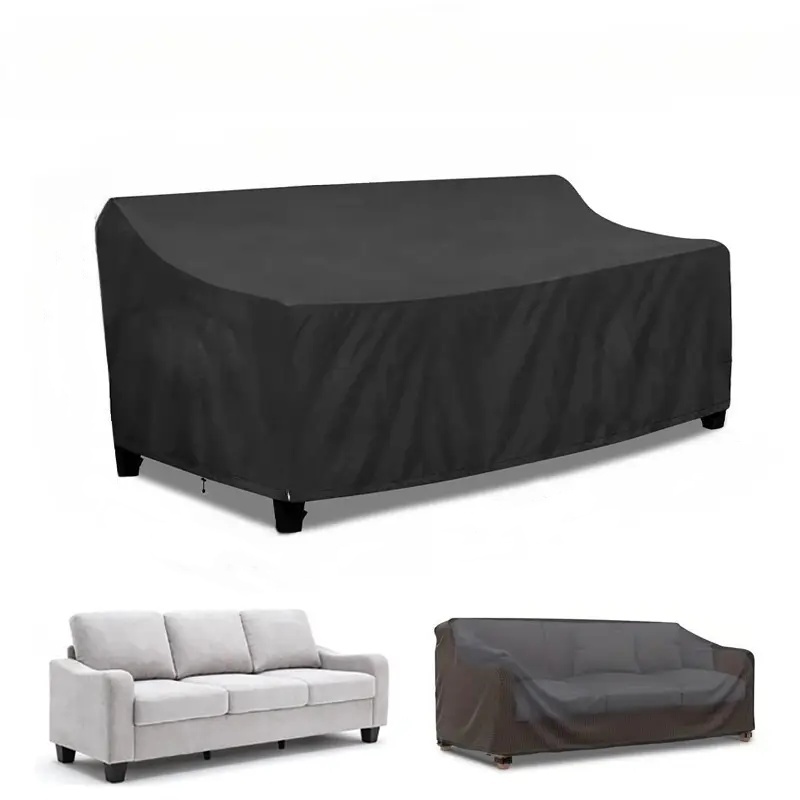 Outdoor Furniture Heavy - Heavy-Duty Patio Double Sofa Cover with
