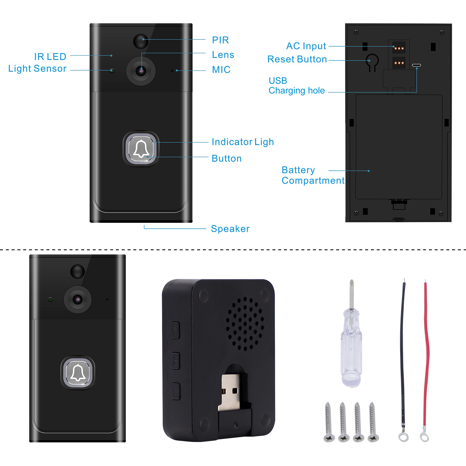 2MP 1080P Tuya  APP  Wireless  - Outdoor Furniture Glider 리뷰 및 가격