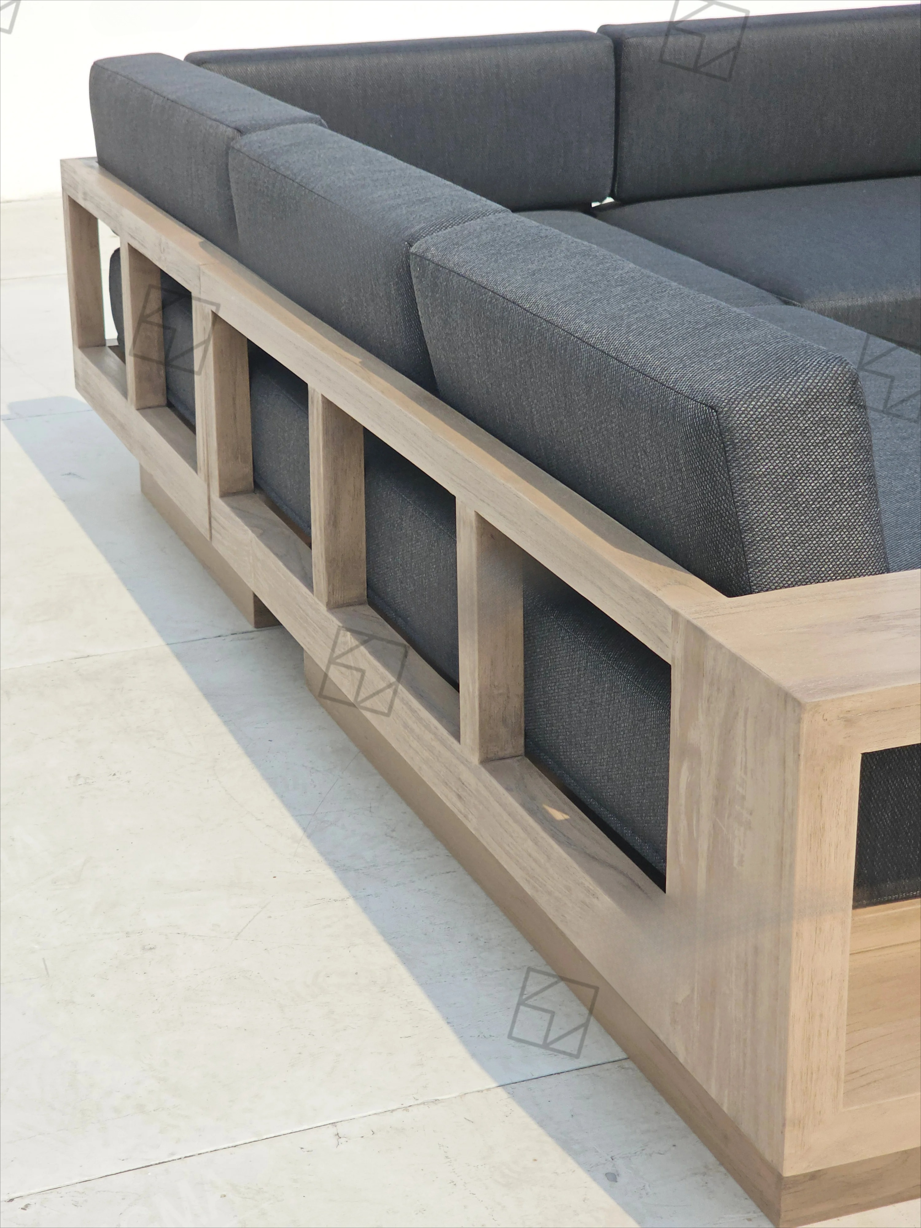 Modern Garden L-Shaped Section - Outdoor Furniture Lounge Set 리뷰 및 가격
