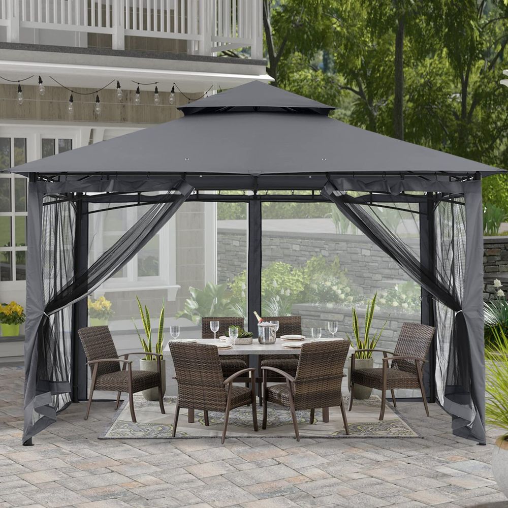 Gazebos for Patios 10x12 Outdo - Outdoor Furniture Gazebo 리뷰 및 가격
