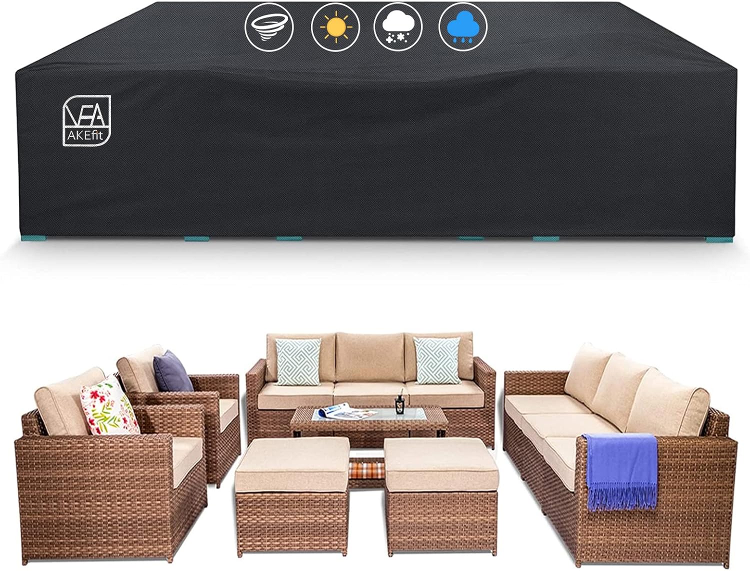 Heavy Duty Waterproof Patio Fu - Outdoor Furniture Heavy 리뷰 및 가격