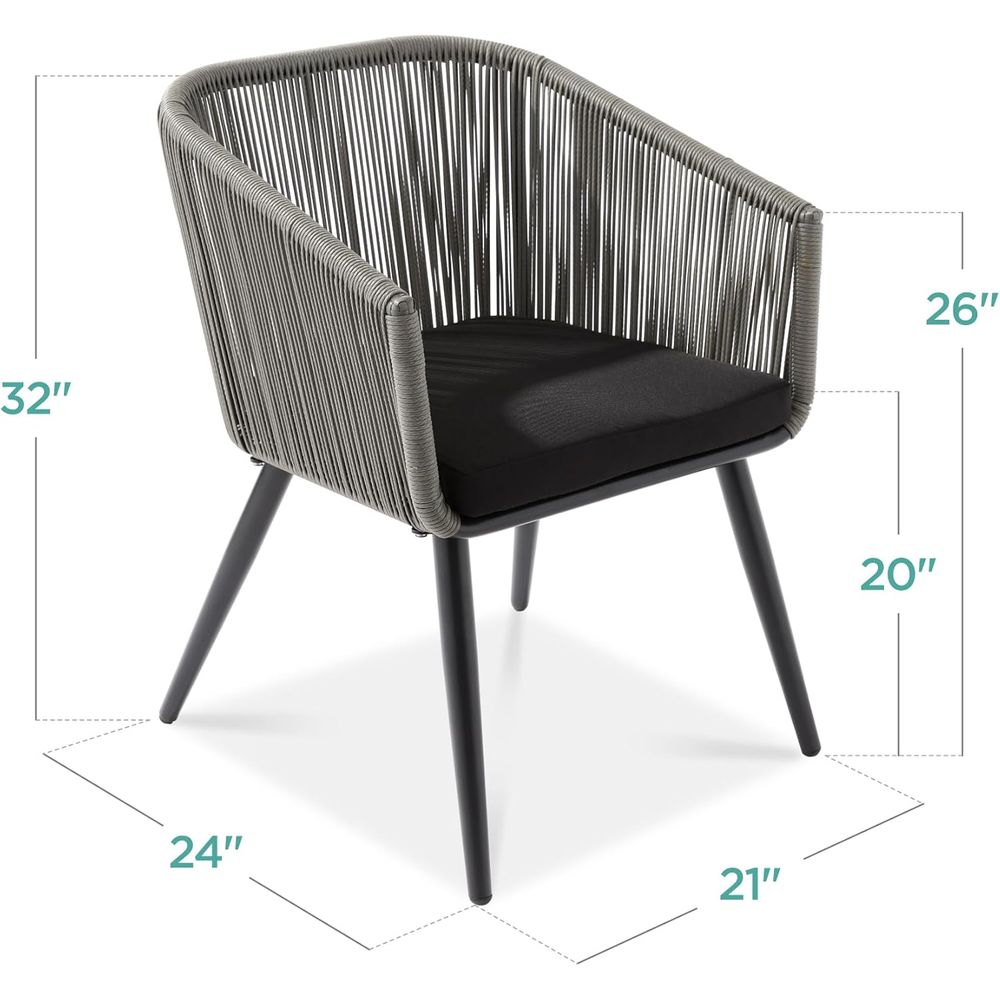 Set o 2 Patio Dining Chairs, O - Outdoor Furniture Ofo 리뷰 및 가격