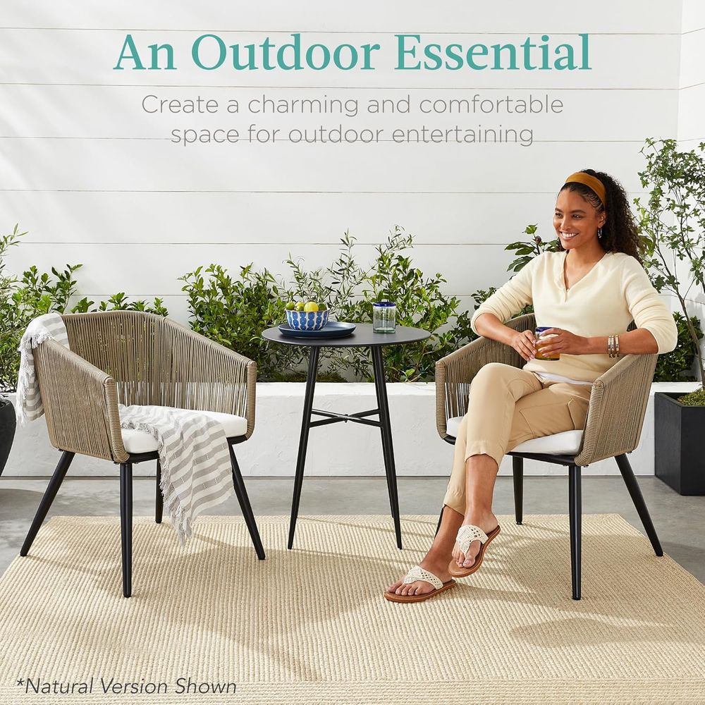 Set o 2 Patio Dining Chairs, O - Outdoor Furniture Ofo 리뷰 및 가격