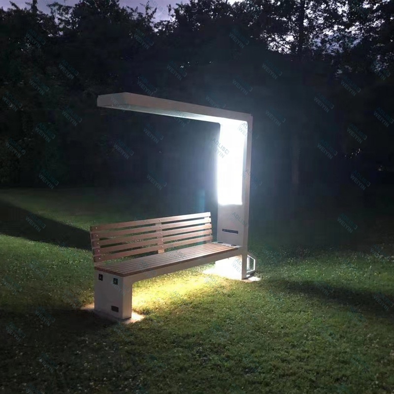 Urban Modern Smart Solar Cell  - Outdoor Furniture Wooden 리뷰 및 가격