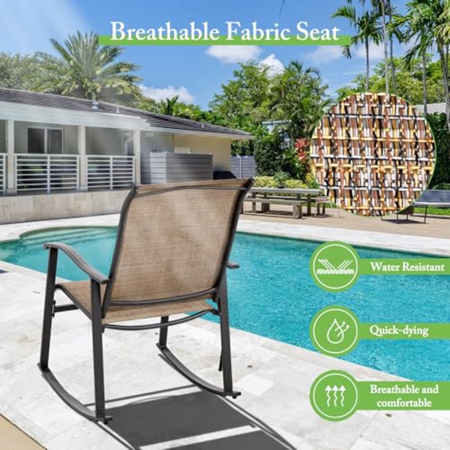 Shintenchi Rocking Chair Outdo - Outdoor Furniture Patio 리뷰 및 가격