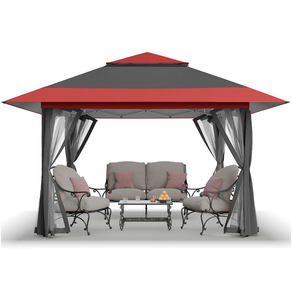 13x13 Pop  Gazebo, Canopy Tent - Outdoor Furniture Gazebo 리뷰 및 가격