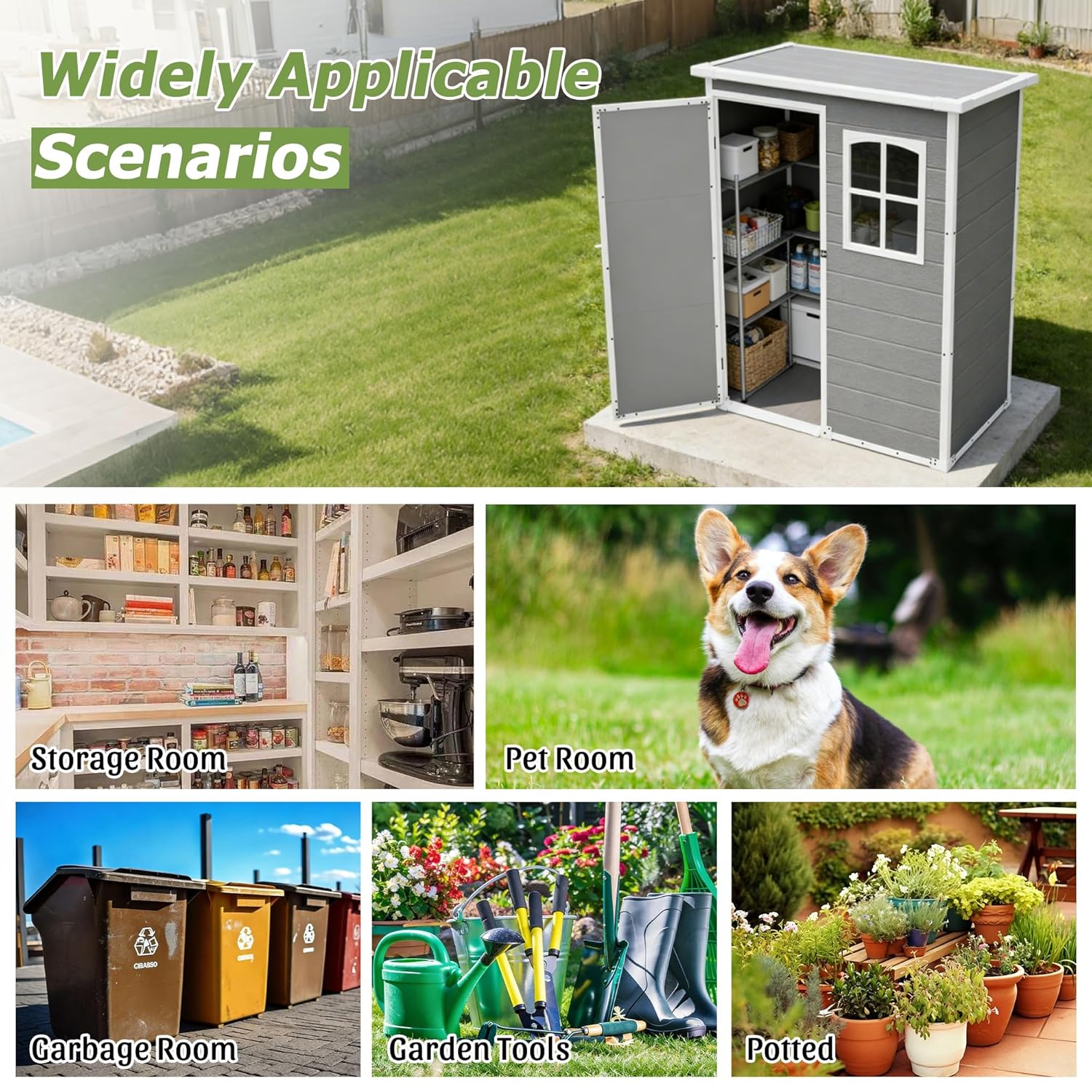 Resin Outdoor Storage Shed Kit - Outdoor Furniture Patio 리뷰 및 가격