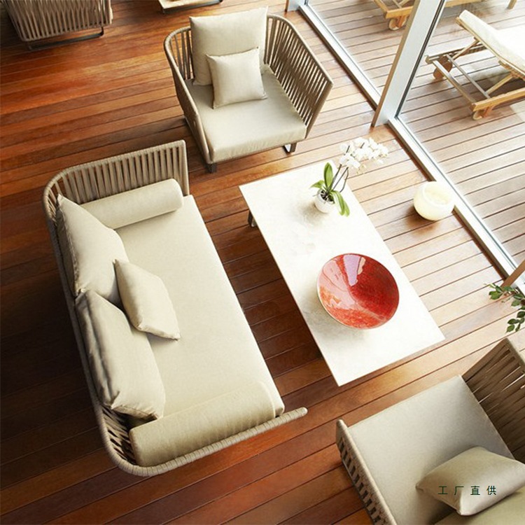 Outdoor Rattan Sofa Set Waterp - Outdoor Furniture Rh 리뷰 및 가격
