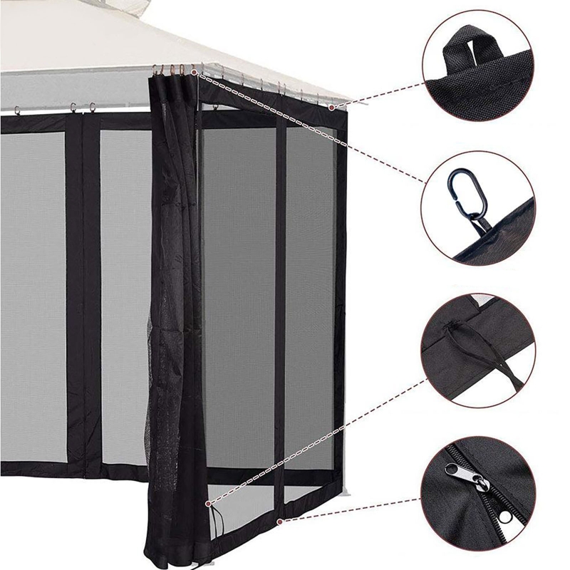 Mosquito Net Waterproof Gazebo - Outdoor Furniture Gazebo 리뷰 및 가격