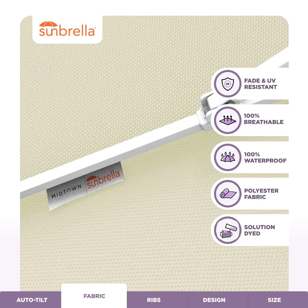 10 Ft Patio Umbrella with Swiv - Outdoor Furniture Sunbrella 리뷰 및 가격