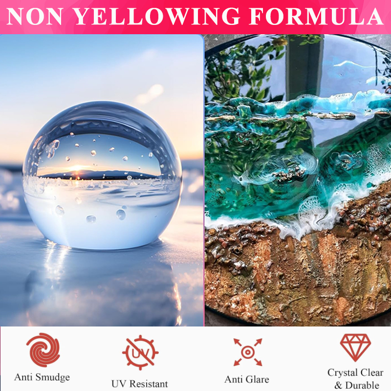 1:1 Crystal Clear Epoxy Resin  - Outdoor Furniture Wooden 리뷰 및 가격
