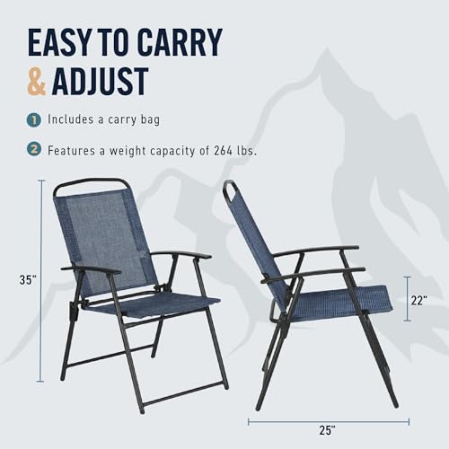 Trapper's Peak 3-Piece Folding - Outdoor Furniture Patio 리뷰 및 가격