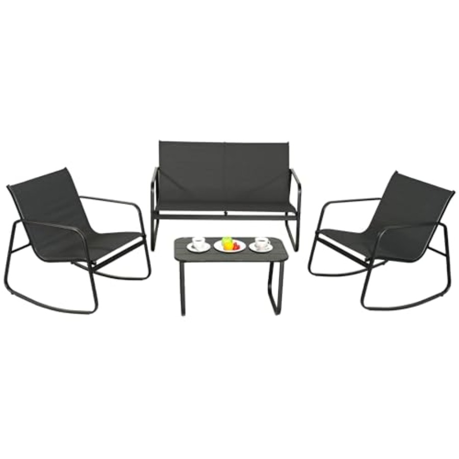 GEONKAI 4 Piece Patio Furnitur - Outdoor Furniture Patio 리뷰 및 가격