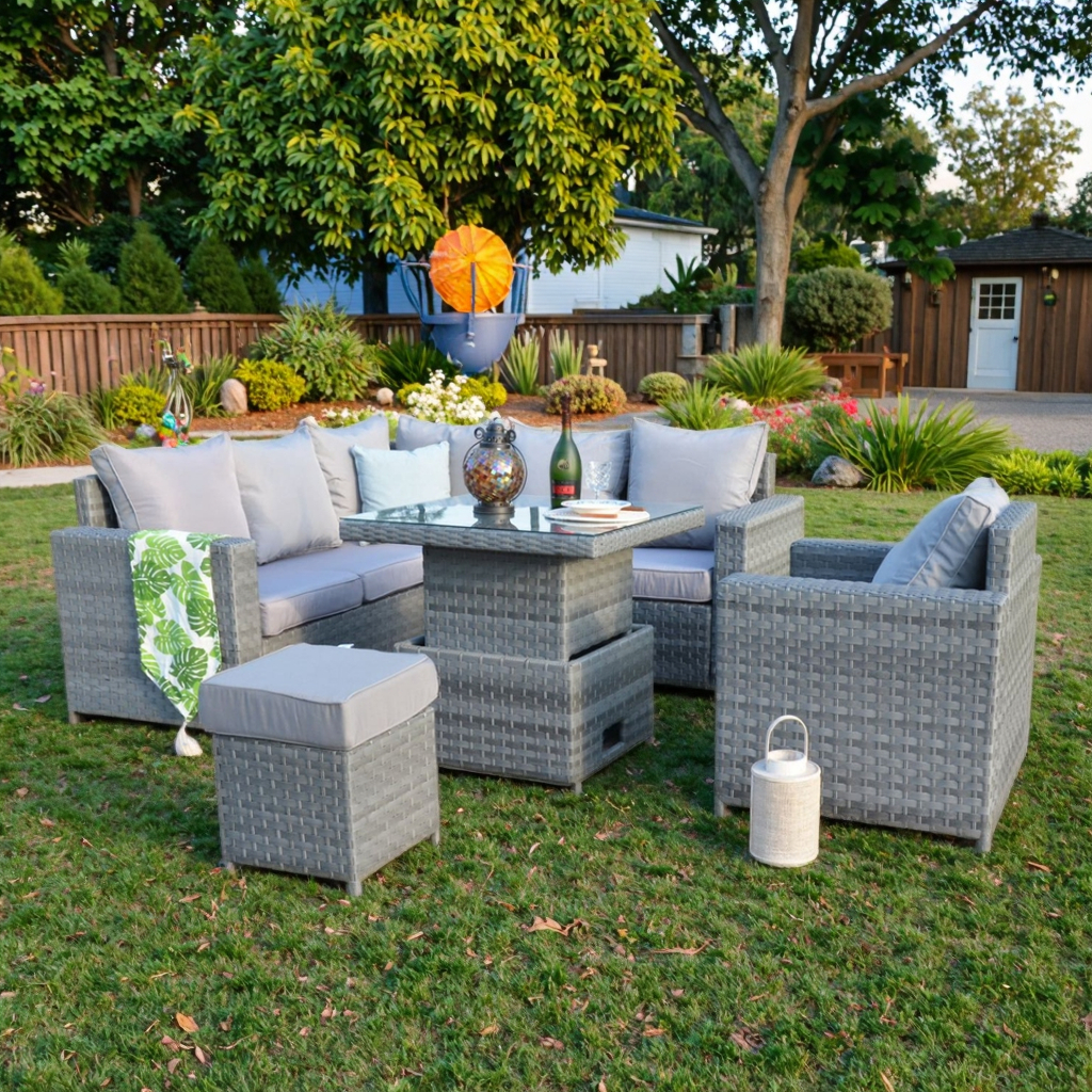 Factory Direct Sell Garden Cor - Outdoor Furniture Lounge Set 리뷰 및 가격