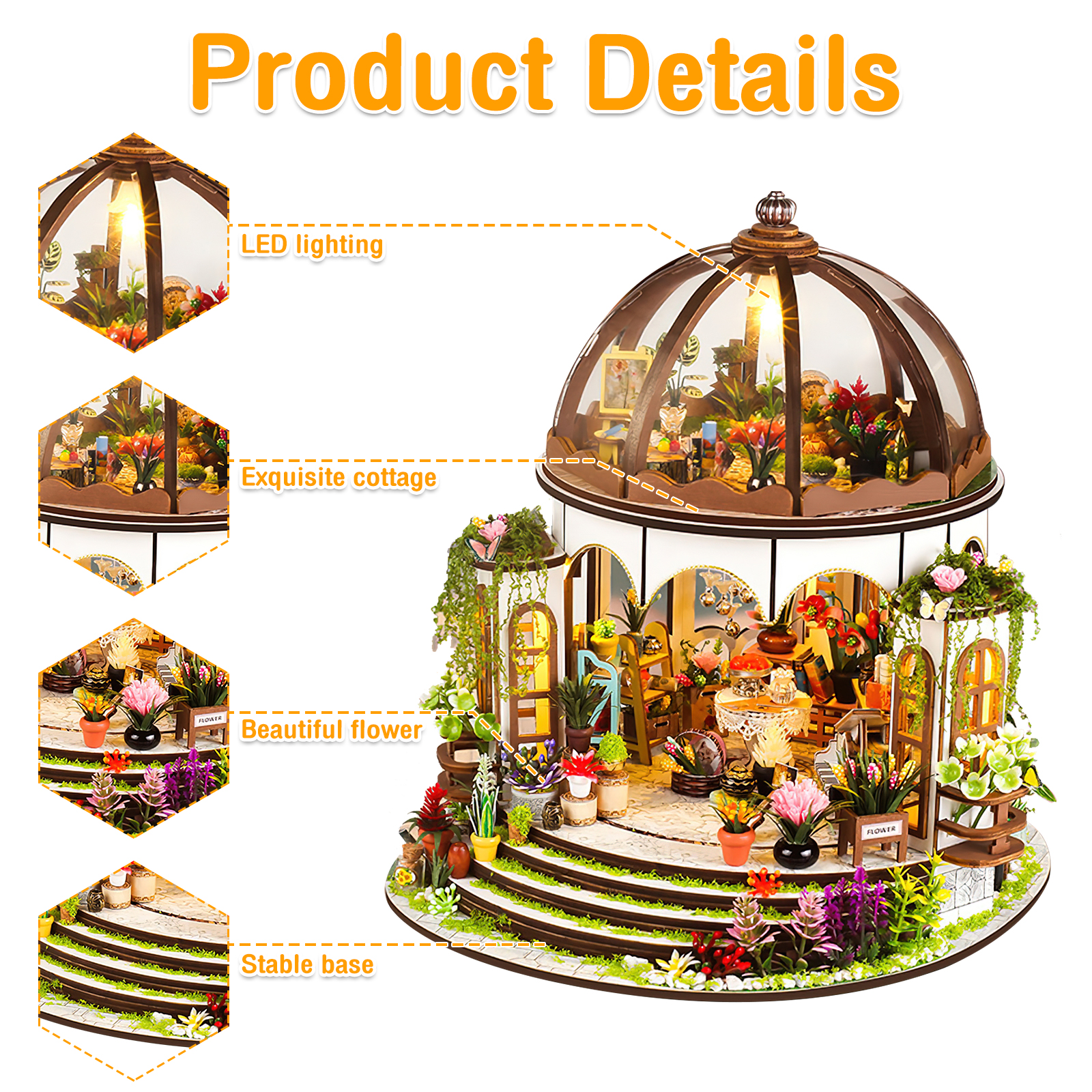 DIY Miniature Dollhouse Kit 3D - Outdoor Furniture Manufacturer 리뷰 및 가격