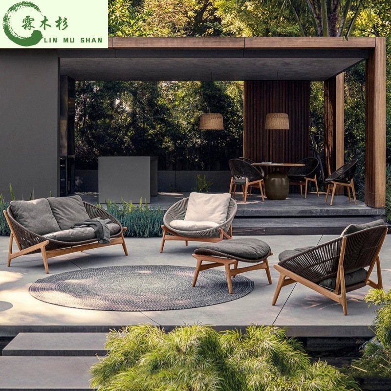 Nordic outdoor leisure teak so - Outdoor Furniture Teak 리뷰 및 가격