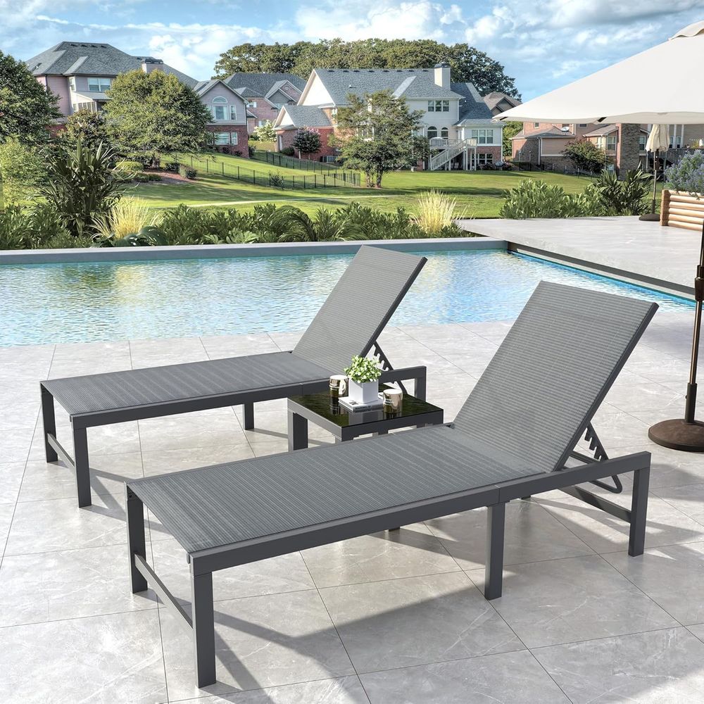 Chair Set o 2 with Table Pool  - Outdoor Furniture Ofo 리뷰 및 가격