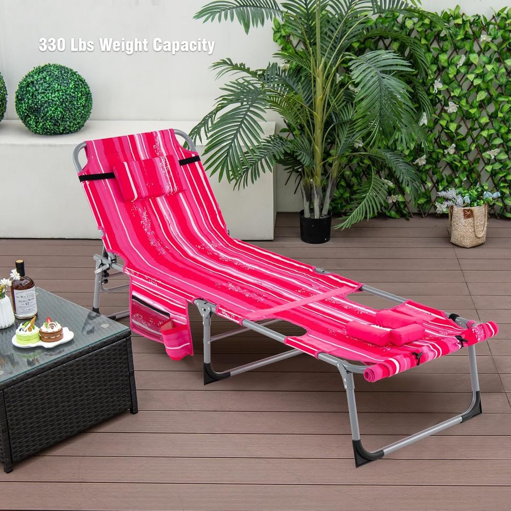 Set o 2 Tanning Chair, 5-Posit - Outdoor Furniture Ofo 리뷰 및 가격
