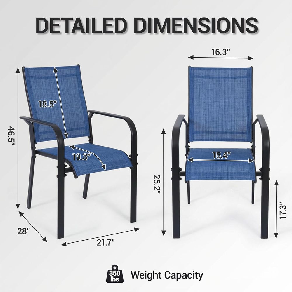 Patio Chairs Set o 4, Outdoor  - Outdoor Furniture Ofo 리뷰 및 가격