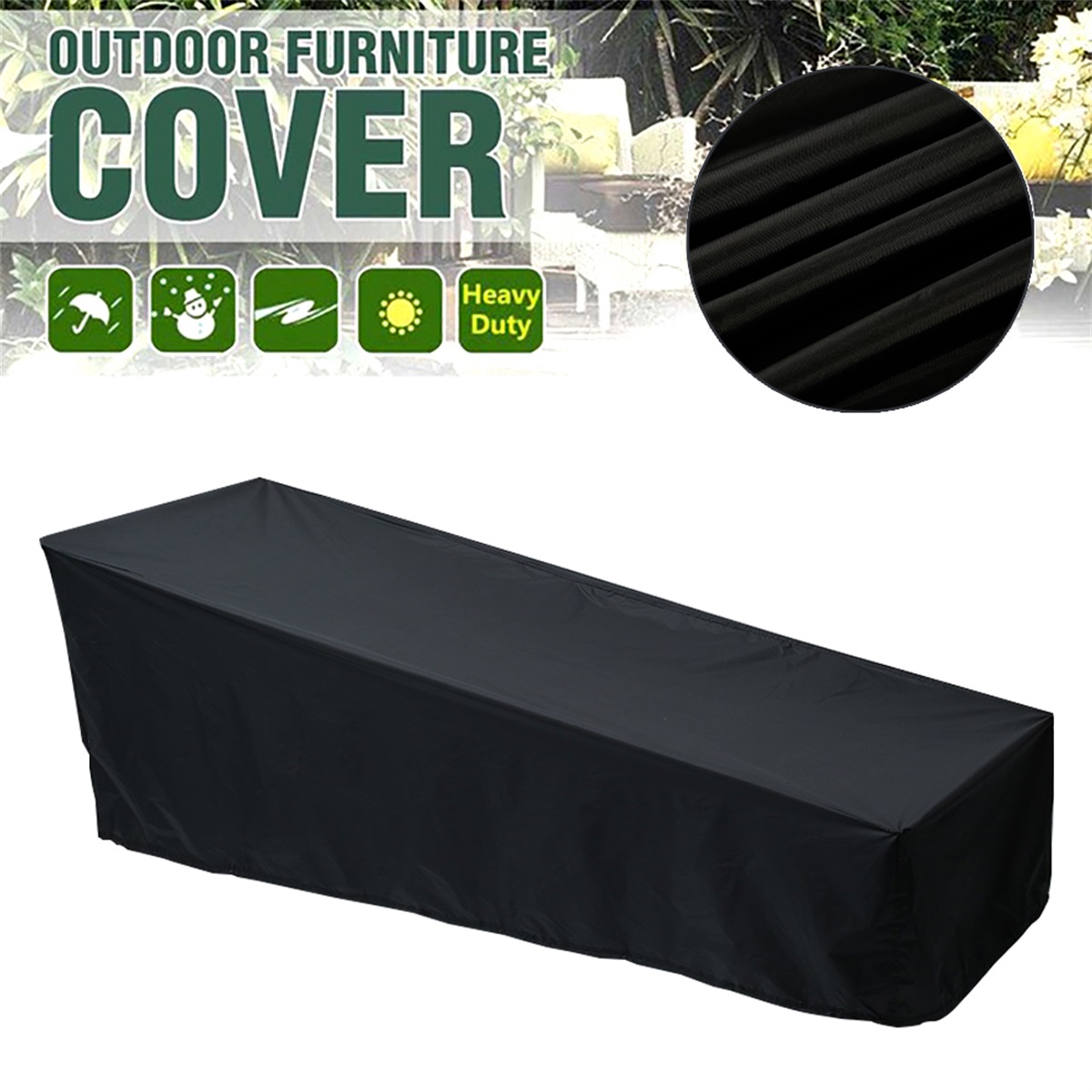 Outdoor Garden Sunbed Cover Su - Outdoor Furniture Lounge Set 리뷰 및 가격