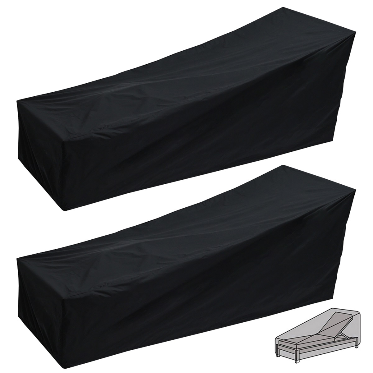 Outdoor Garden Sunbed Cover Su - Outdoor Furniture Lounge Set 리뷰 및 가격