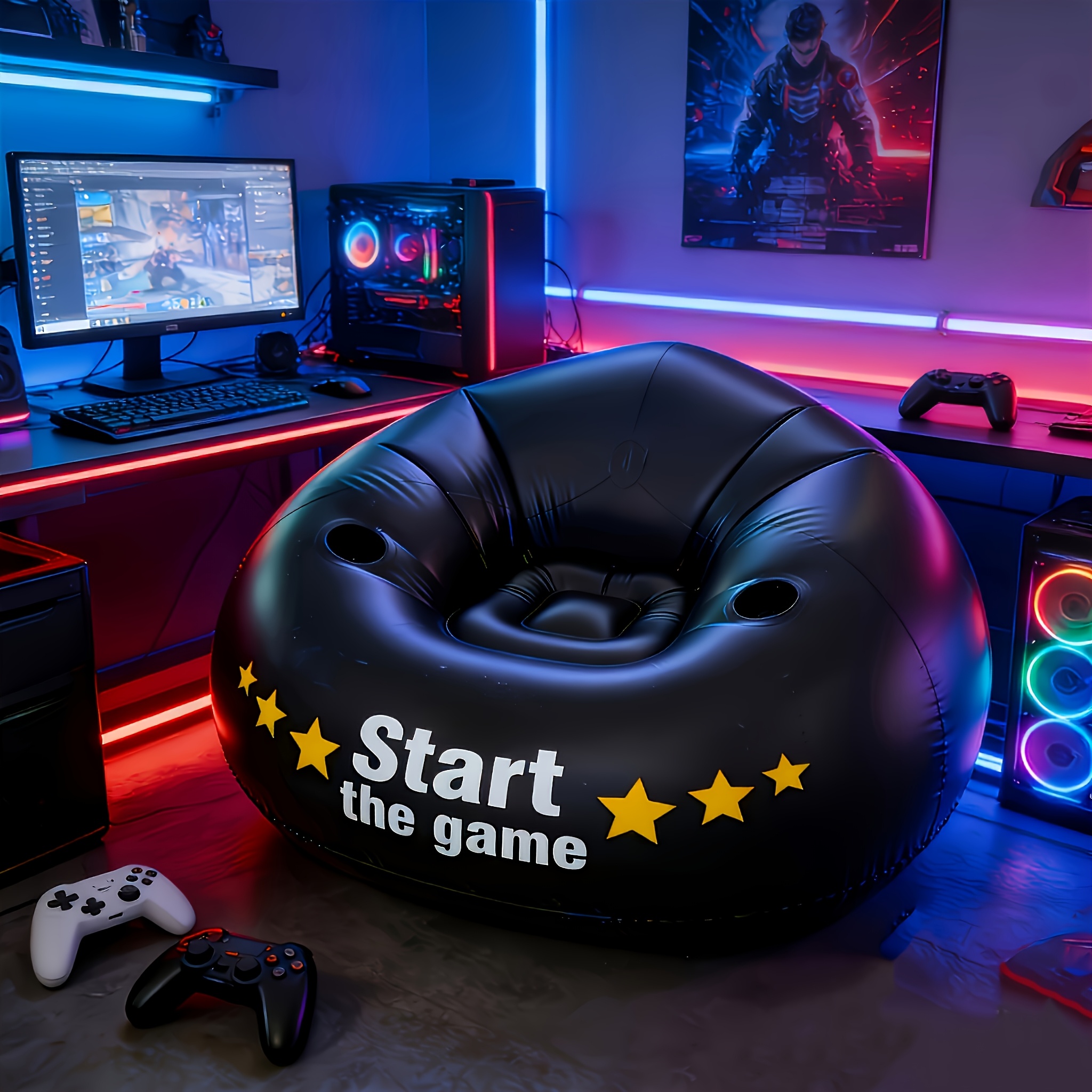 Gaming Inflatable Lazy Sofa Ch - Outdoor Furniture Lounge Set 리뷰 및 가격