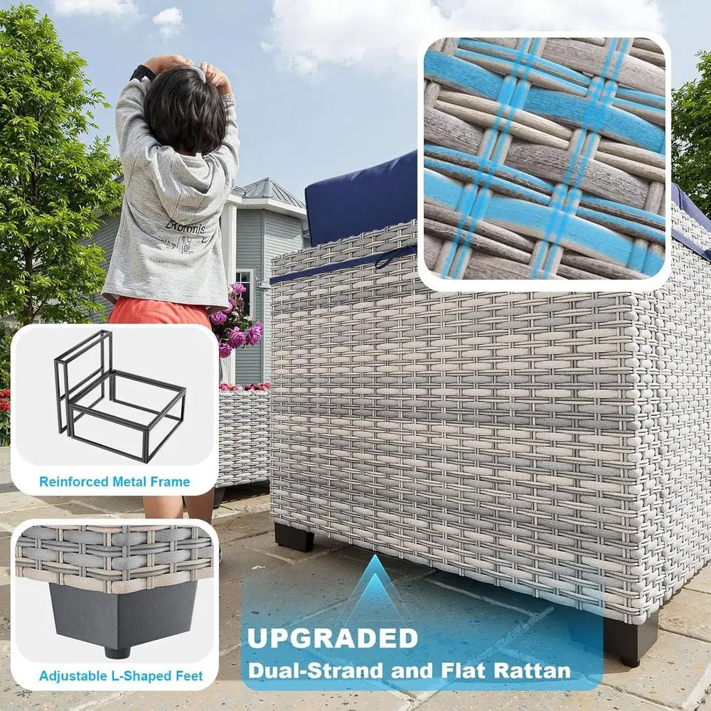 7-Piece Outdoor Sectional Pati - Outdoor Furniture Ofo 리뷰 및 가격
