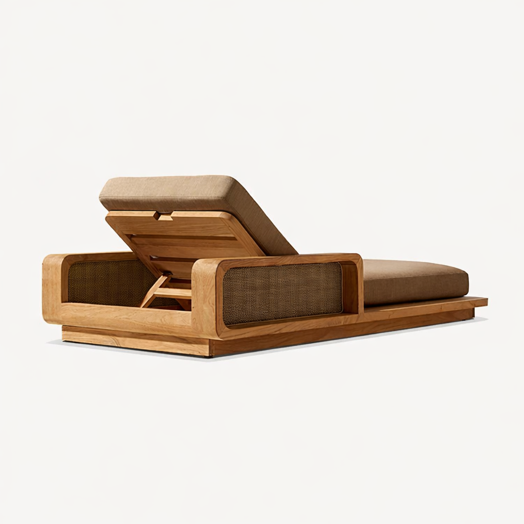 Outdoor Lounger Chair Hotel Ou - Outdoor Furniture Teak 리뷰 및 가격