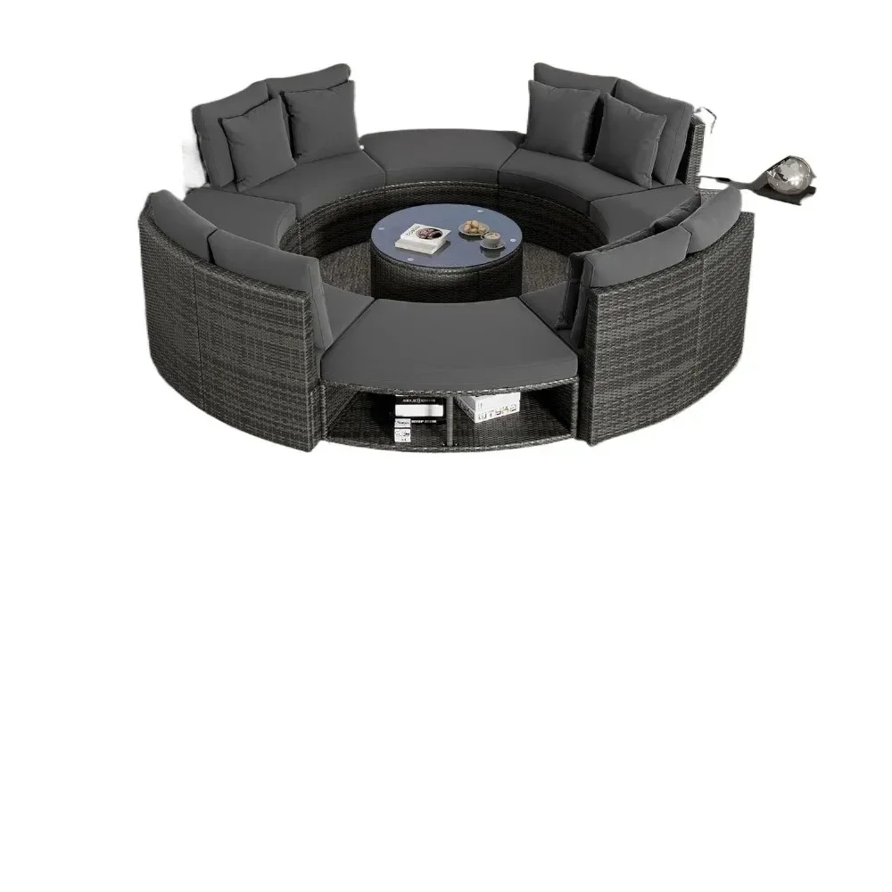 v Outdoor Furniture Sets Luxur - Outdoor Furniture Lounge Set 리뷰 및 가격