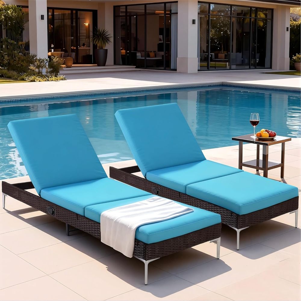 Outdoor Lounge Chairs Set o 2, - Outdoor Furniture Ofo 리뷰 및 가격