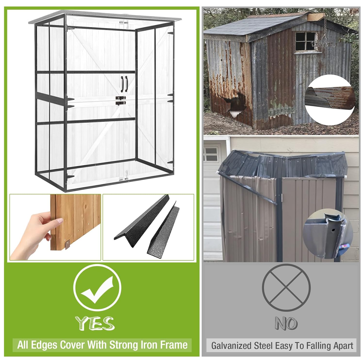 Outdoor Cabinet Storage Shed w - Outdoor Furniture Wooden 리뷰 및 가격