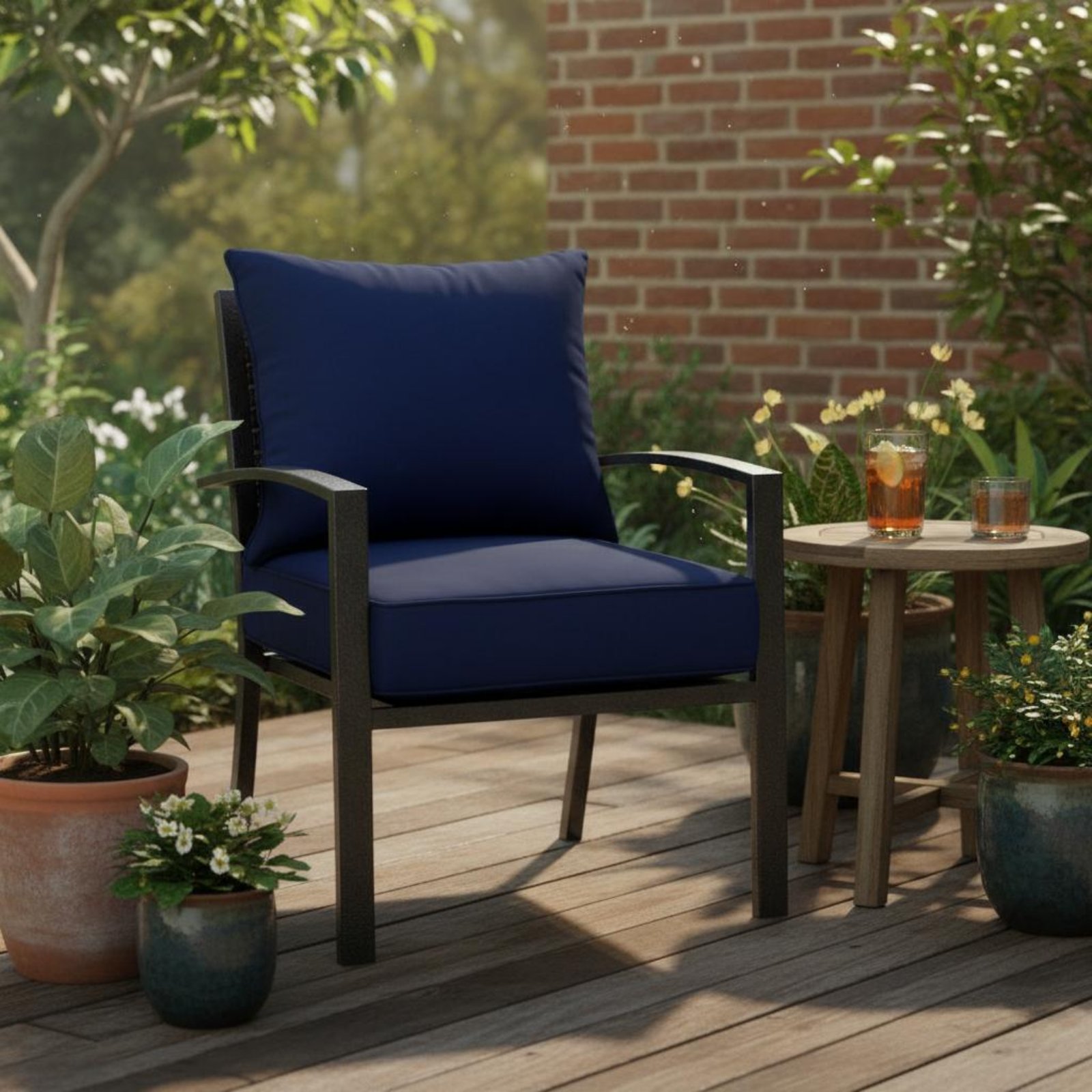 Patio Chair Pad Hidden Closure - Outdoor Furniture Patio 리뷰 및 가격