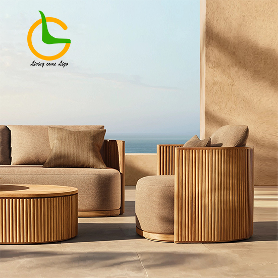 Luxury L-shaped Teak Wood Outd - Outdoor Furniture Teak 리뷰 및 가격