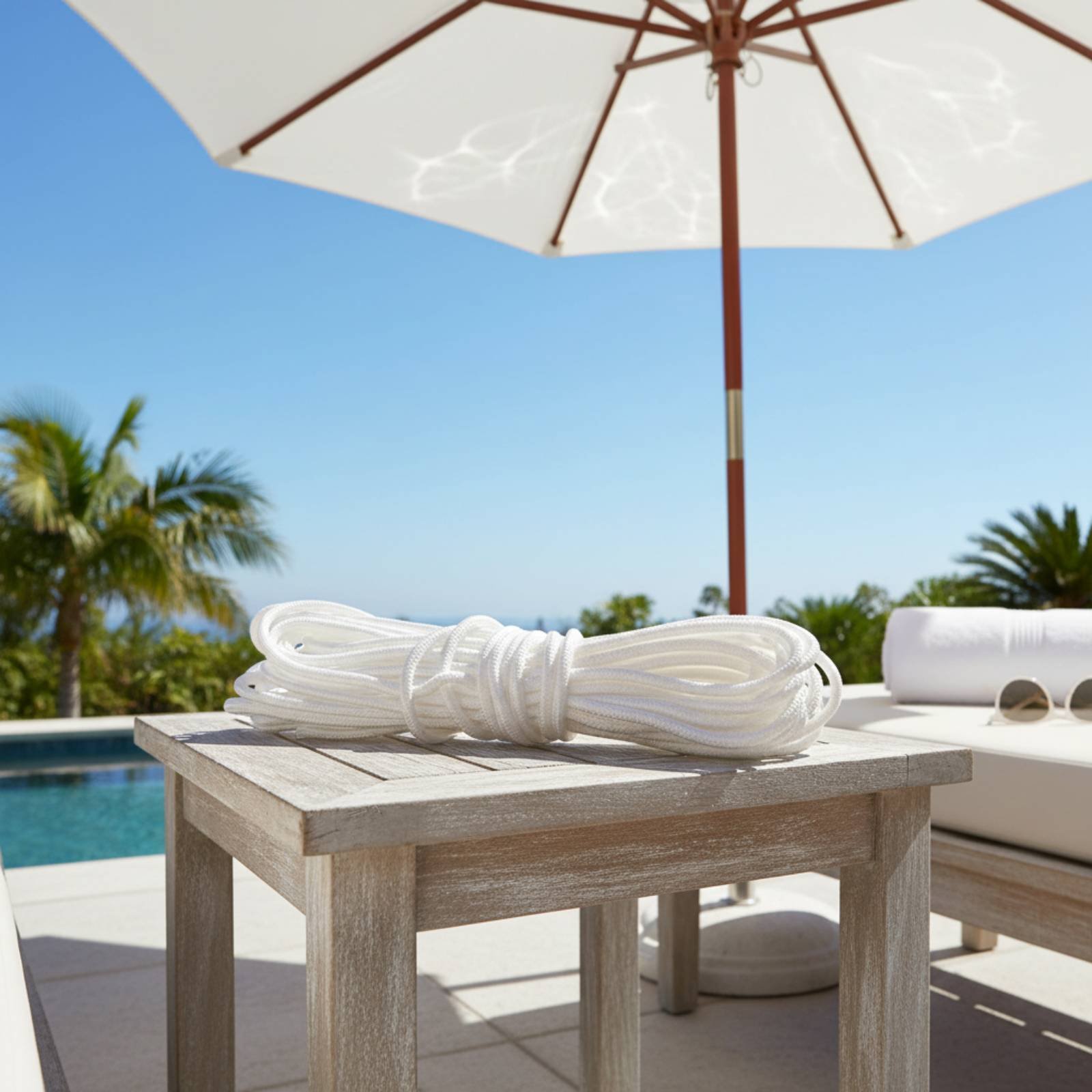 Roman Umbrella Pull Rope Wear- - Outdoor Furniture Patio 리뷰 및 가격