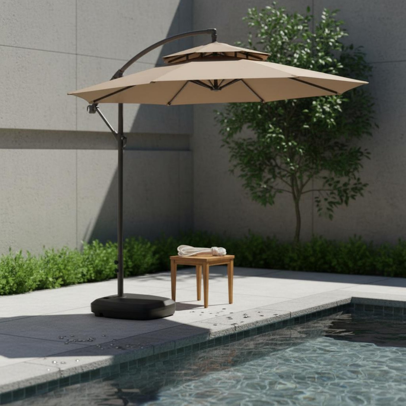 Roman Umbrella Pull Rope Wear- - Outdoor Furniture Patio 리뷰 및 가격